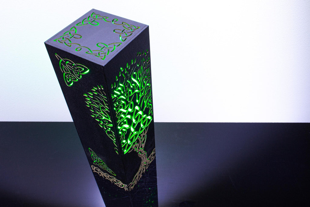 Tree of Life LED Night Lamp – Norse Viking Mythology Decor