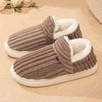 Women’s Fleece Lined Slippers – Cozy Warm Indoor Comfort Shoes Grab3