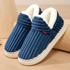 Women’s Fleece Lined Slippers – Cozy Warm Indoor Comfort Shoes Grab3
