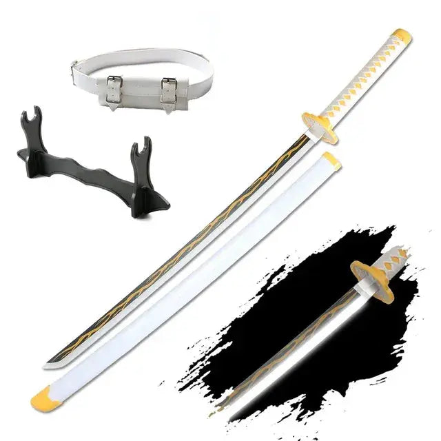Demon Slayer LED Katana Sword – Glowing Nichirin Anime Cosplay Replica Grab3