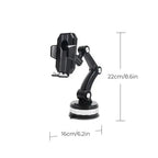 Car Phone Holder – Strong Suction Cup Mount with 360° Rotation Grab3
