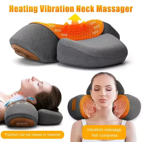 3-in-1 Neck Massager Pillow