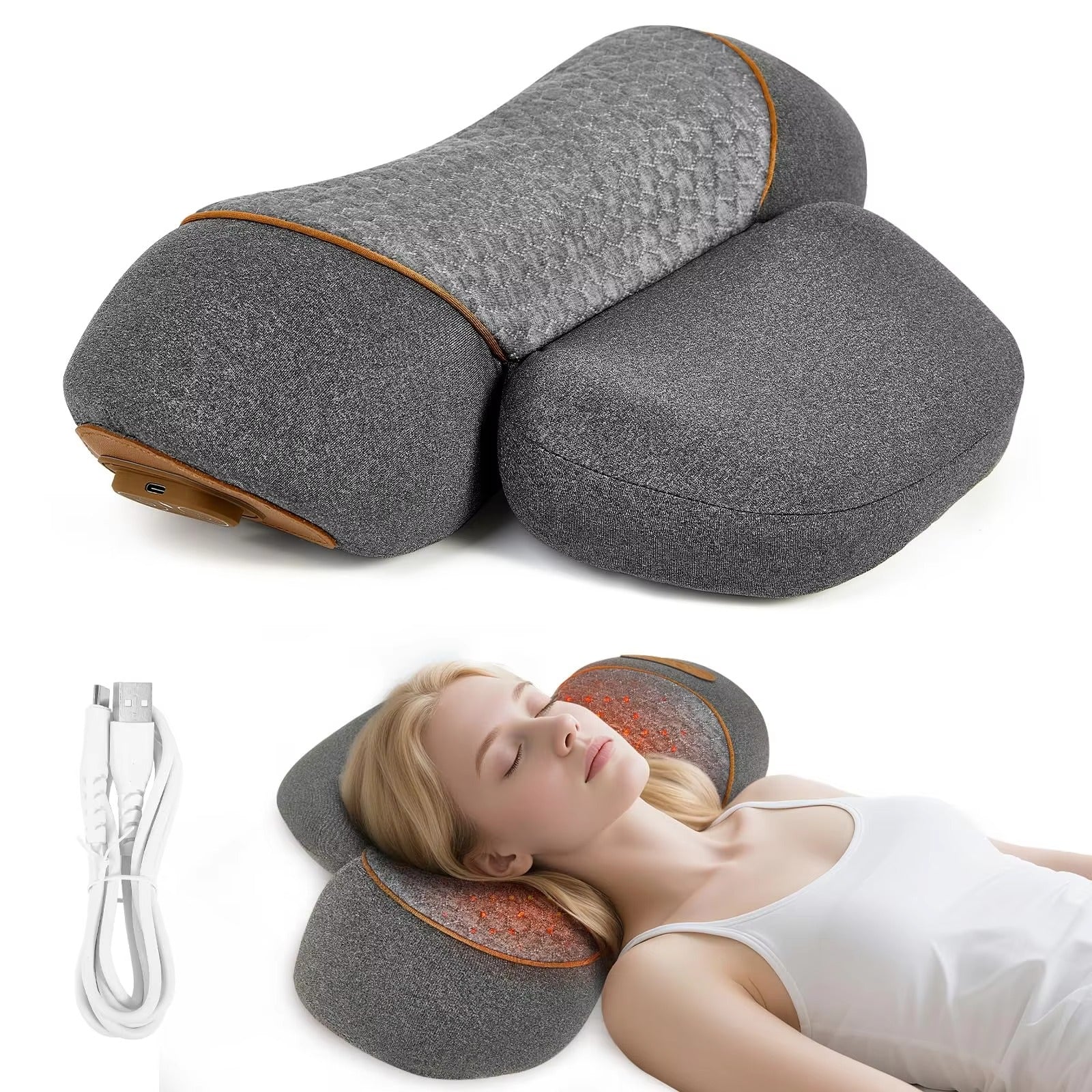 3-in-1 Neck Massager Pillow