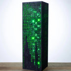 Matrix Green Code LED Desk Lamp - Futuristic Gaming Room Decor