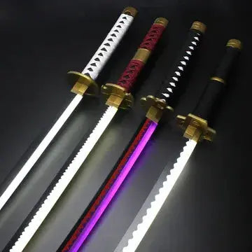 Demon Slayer LED Katana Sword – Glowing Nichirin Anime Cosplay Replica Grab3