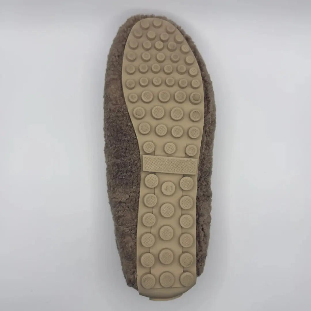 Women’s Cozy Fleece Lined Loafers – Soft Slip-On Comfort Shoes Grab3