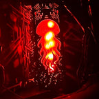 Cyberpunk Jellyfish LED Desk Lamp – Futuristic Tech Gaming Room Decor