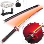 Demon Slayer LED Katana Sword – Glowing Nichirin Anime Cosplay Replica Grab3