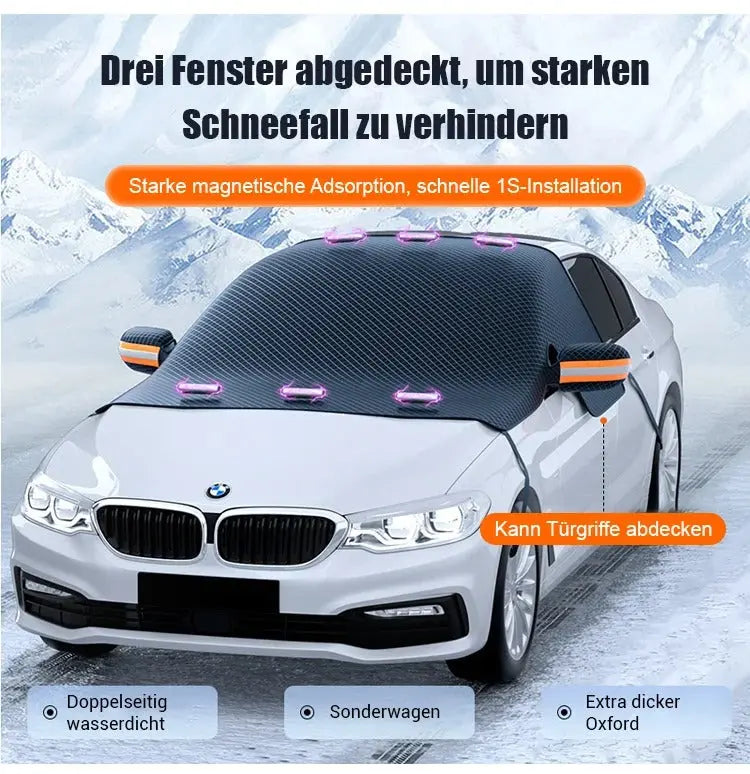 Magnetic Car Windshield Snow Cover – Ice & Frost Protection Grab3
