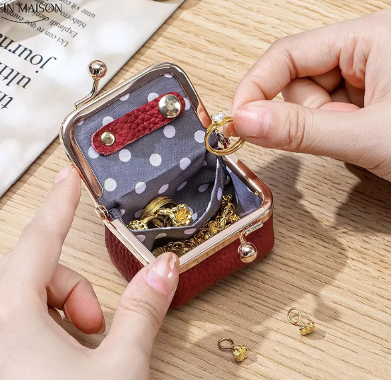 Mini Jewelry Case – Compact Travel Jewelry Storage Box