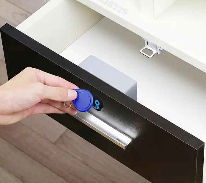 Invisible RFID Cabinet Lock – Keyless Hidden Drawer & Child Safety Lock Grab3