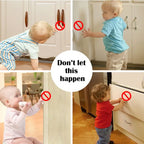 Hidden Magnetic Cabinet Lock – Child Safety Drawer & Door Lock Set Grab3