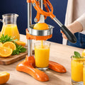 Manual Citrus Juicer Press – Heavy-Duty 304 Stainless Steel Hand Juicer Grab3