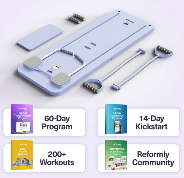 Coccyx Relief 60-Day Pilates Board Program