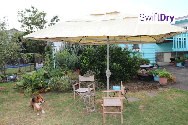 Rotary Clothesline Cover 3.3–3.6m – Waterproof Outdoor Protection From Rain