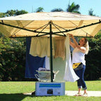 Rotary Clothesline Cover 3.3–3.6m – Waterproof Outdoor Protection From Rain