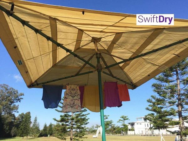 Rotary Clothesline Cover 3.3–3.6m – Waterproof Outdoor Protection From Rain