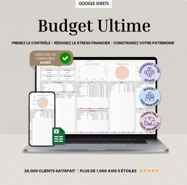 Modèle Avancé Gestion Finance Couple & Famille