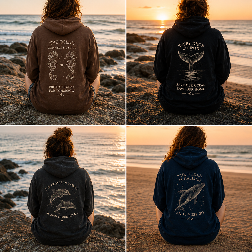Oceanic Art Soul Collection™ – Vintage Coastal Hoodies & Tees for Sea Lovers