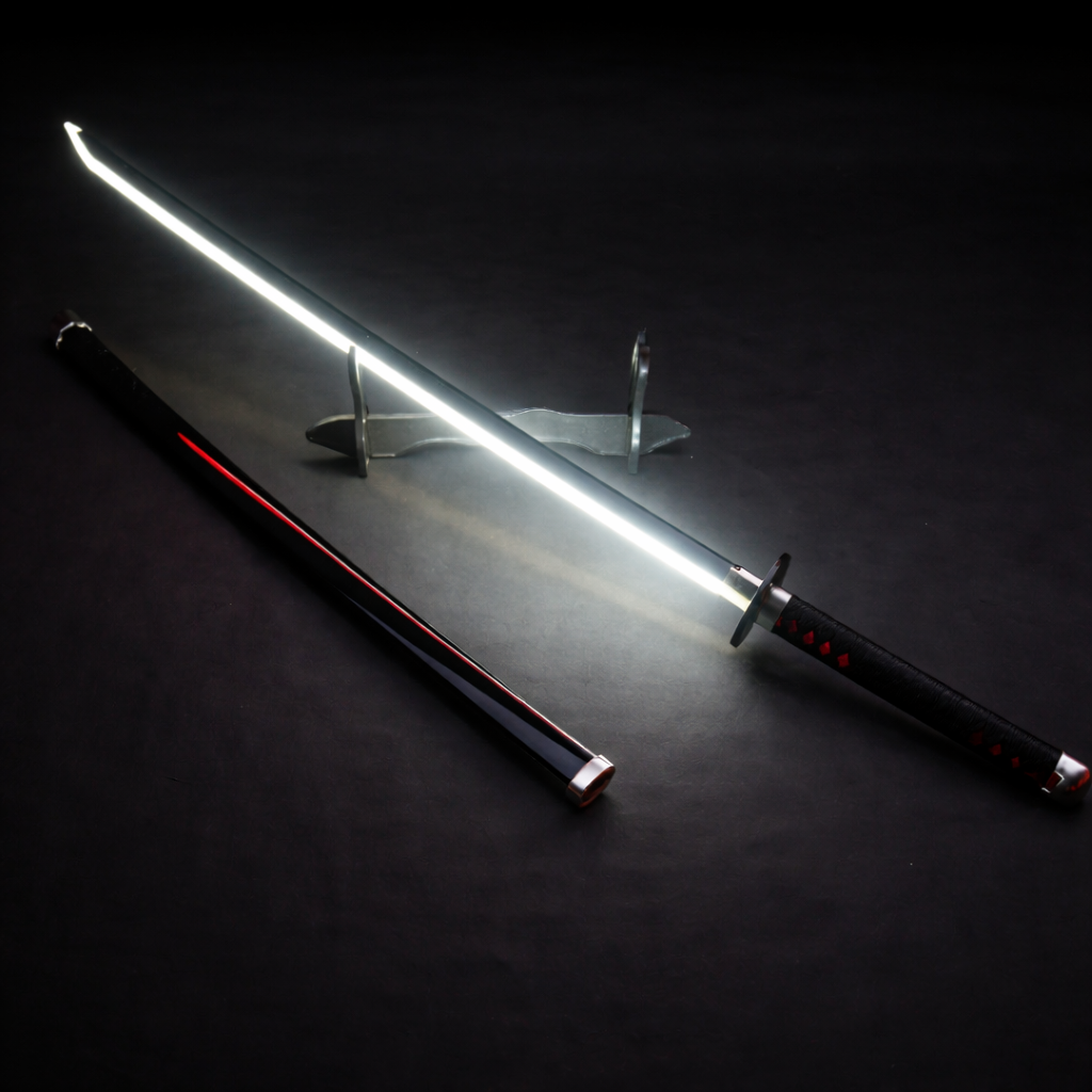 LED Katana Sword Lamp Tanjiro kamado  – Light-Up Samurai Anime Decor