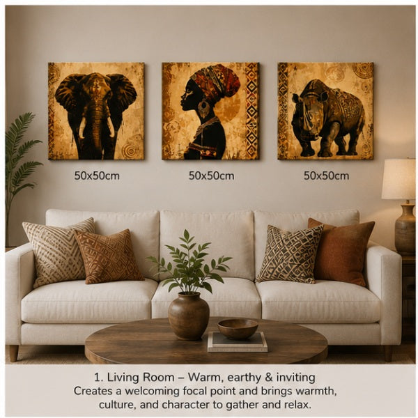 Canvas Art African