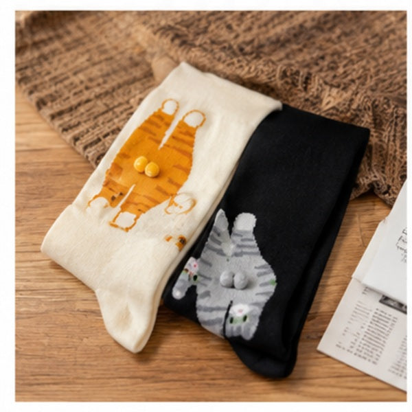 Funny Cat Socks